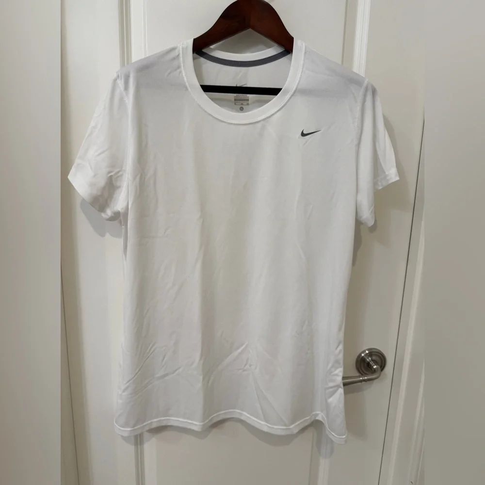 Nike Dri-FIT White Performance Shirt